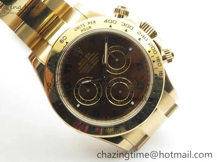 MiroTime 0421 Daytona 116508 RG Noob 1:1 Best Edition 904L SS Case and Bracelet RG Dial Numbers SA Comfortable 2704